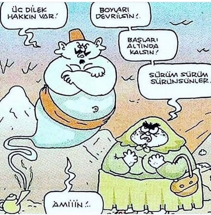 3 dilek hakkınız olsa nasıl kullanırdınız?