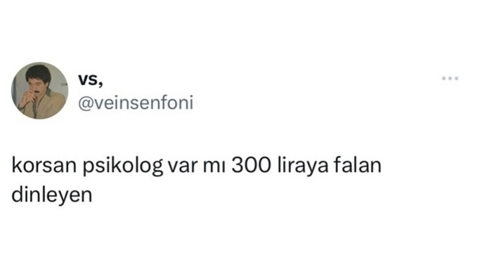 Derdinizi dinleyenlere para teklif eder misiniz?