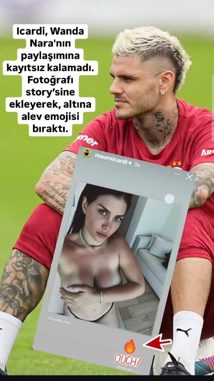 Sevgiliniz, karınızın seksi fotoğraflar paylaşması icardi gibi hoşunuza gider mi?