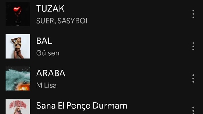 Çalma listelerinizi, tekrar tekrar dinliyor musunuz?