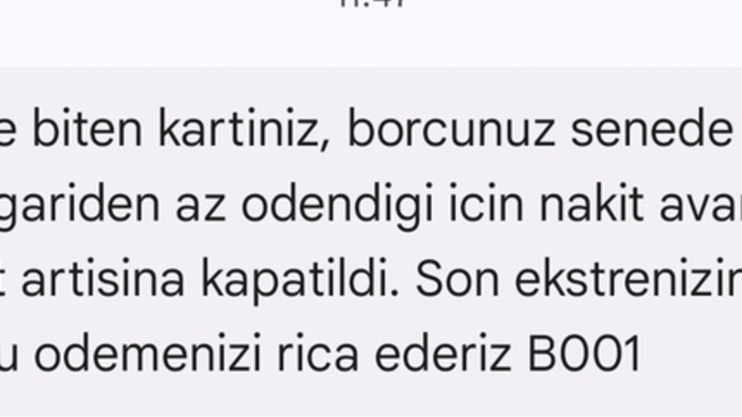 Bilen bakabilir mi ben asgeri tutarını tam hatta biraz fazla bile ödedim ama son ödeme tarihinden 10 gün sonrasına ödeyebildim?