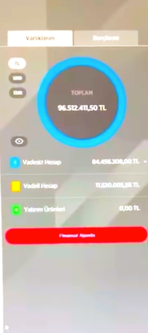 Hesabimda bu kadar para gözüküyor ama benim değil?