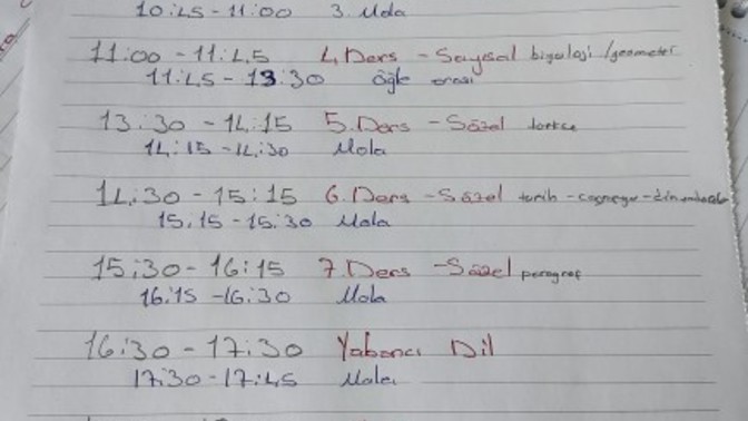 Yks ogrencisi icin baslangic programi olarak nasil size?