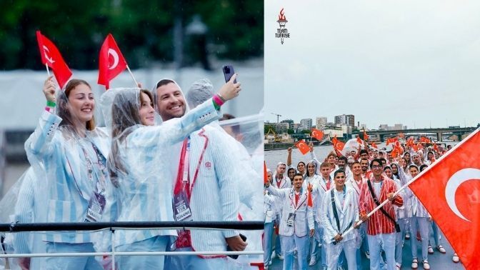 Türkiye, #Paris2024 Olimpiyatları'na giriş yaptı. #OlimpiyatOyunları nasıl sonuçlanır sizce?