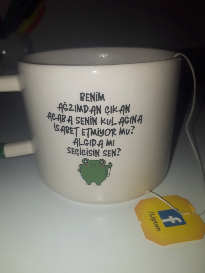 En sevdiğim kupam 😝❤️