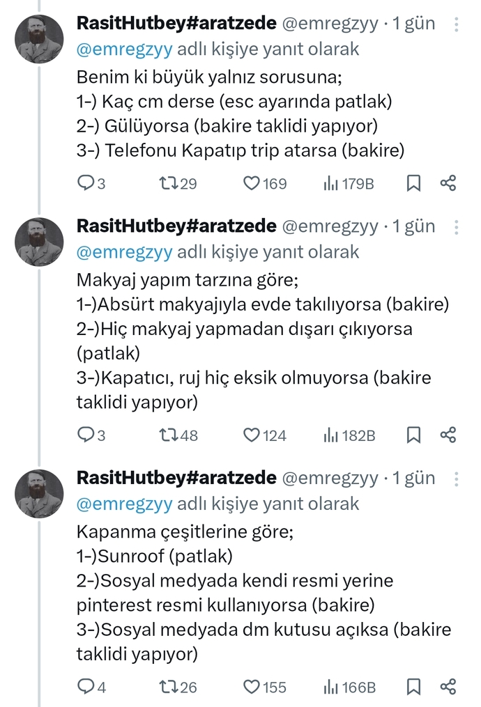 Dürüst olun lütfen?