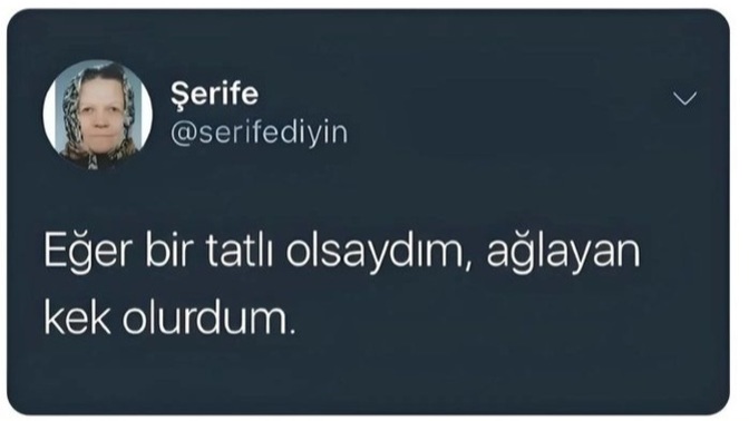 Bir tatlı olsaydınız ne olurdunuz?