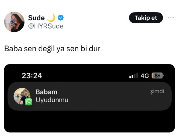 Uyudun mu mesajı alıyor musunuz?