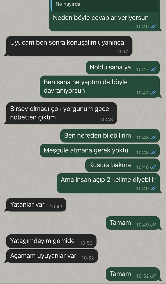 Flört ettiğim kişi bana böyle davranıyor?