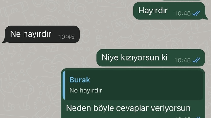 Flört ettiğim kişi bana böyle davranıyor?