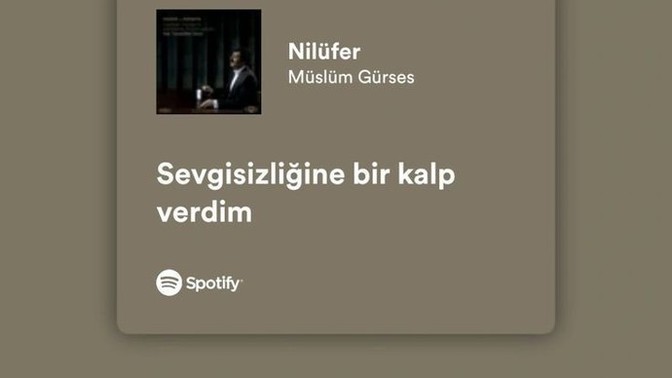 Onu bir şarkıyla anlatacak olsanız bu hangi şarkı olurdu?