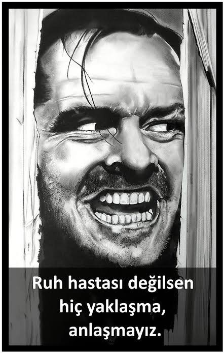 Bazen ruh hastası biri olduğunu kabul ediyor musun?