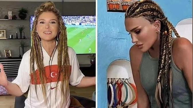 Rasta saçlar Gülben Ergene mi daha çok yakışmış Seren Serengile mi?
