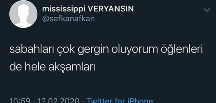 Gergin bir insanmısınız?