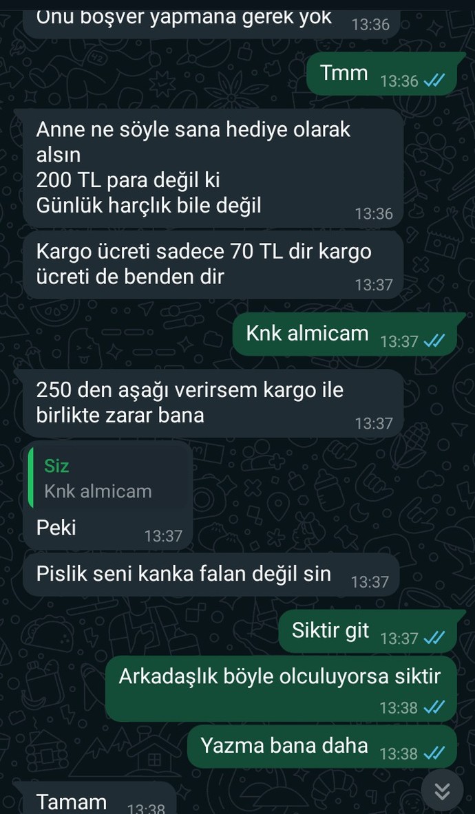 Arkadaşlar siz olsaydınız napardınız?