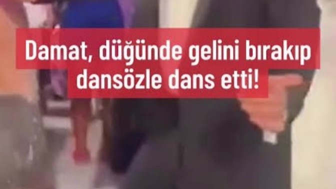 Düğününüzde eşiniz sizi bırakıp dansözle karşılıklı oynasa ne yapardınız?