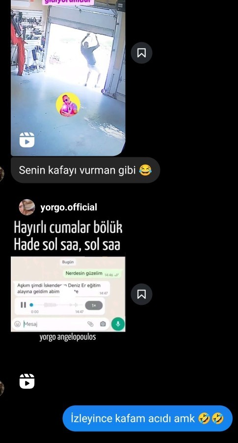 Sakarlık yapan birine güler misiniz?
