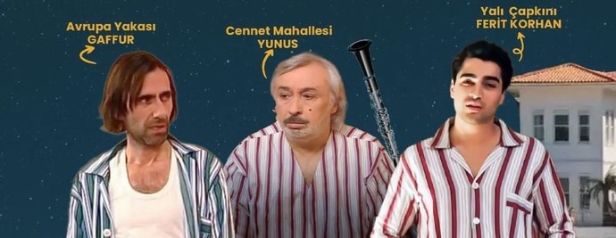 Çizgili pijama denince aklınıza hangi dizi karakteri gelmekte?