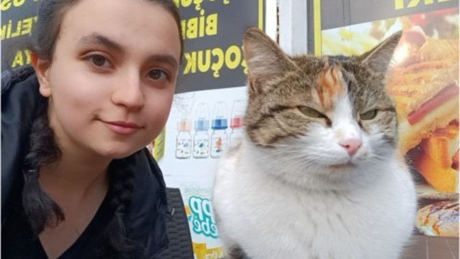 Vahşi kedim Müncübe'mle nasılız?