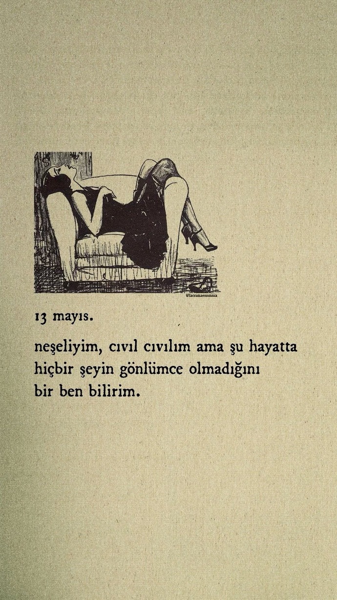 Seni bana bir cümleyle anlatır mısın?