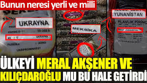 Ukraynadan şeker, Meksikadan nohut, Yunanistandan Pirinç, Ülkeyi Bu hale getiren kim?
