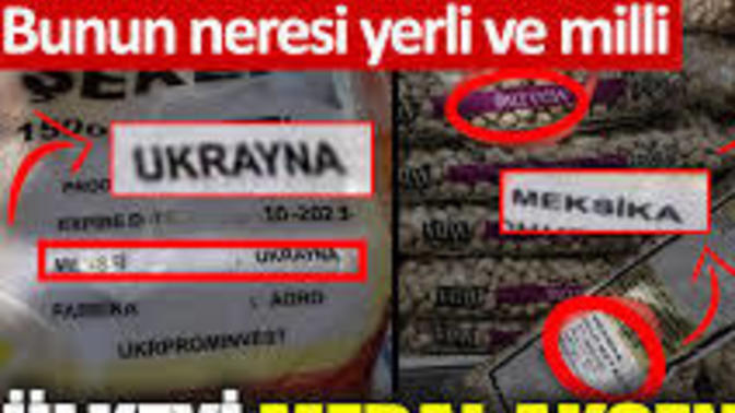 Ukrayna'dan şeker, Meksika'dan nohut, Yunanistan'dan Pirinç, Ülkeyi Bu hale getiren kim?