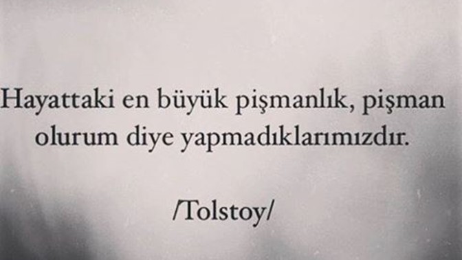İnsan yaptıklarından mı yoksa yapmadıklarından mı pişman olur?