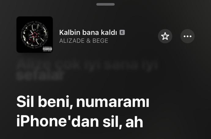 Sil benim numarami iphone dan sil ah demek istediginiz biri var mi?