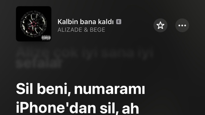 Sil benim numarami iphone dan sil ah demek istediginiz biri var mi?