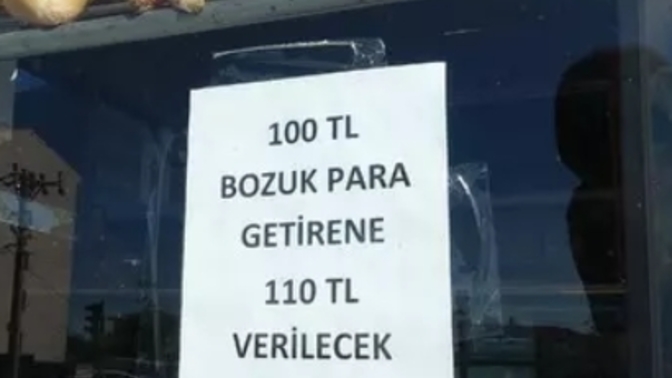 Bir fırıncı esnafı, 100 lira bozuk para getiren herkese 110 lira vereceğini açıkladı! Kampanyayı nasıl buldunuz?