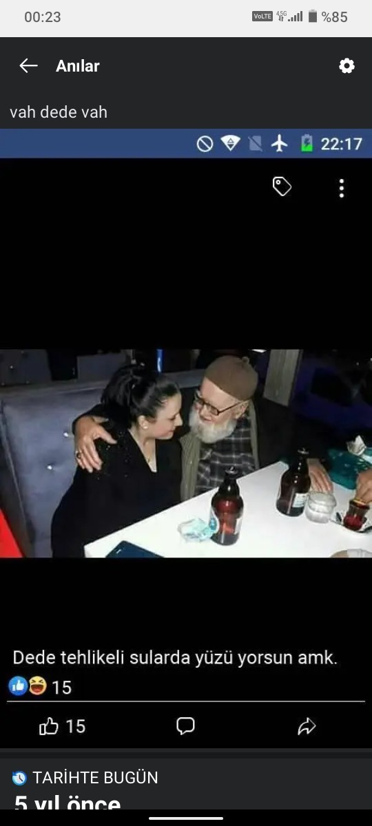 Cevrenizde kötü yola düşmüş olan var mı?