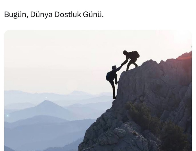 Bugün Dünya Dostluk Günü bir dostumuzu etiketleyelim mi?