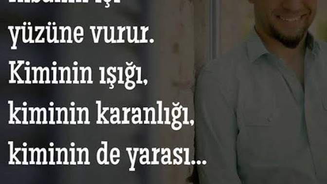 İnsanın içi yüzüne vurur mu?