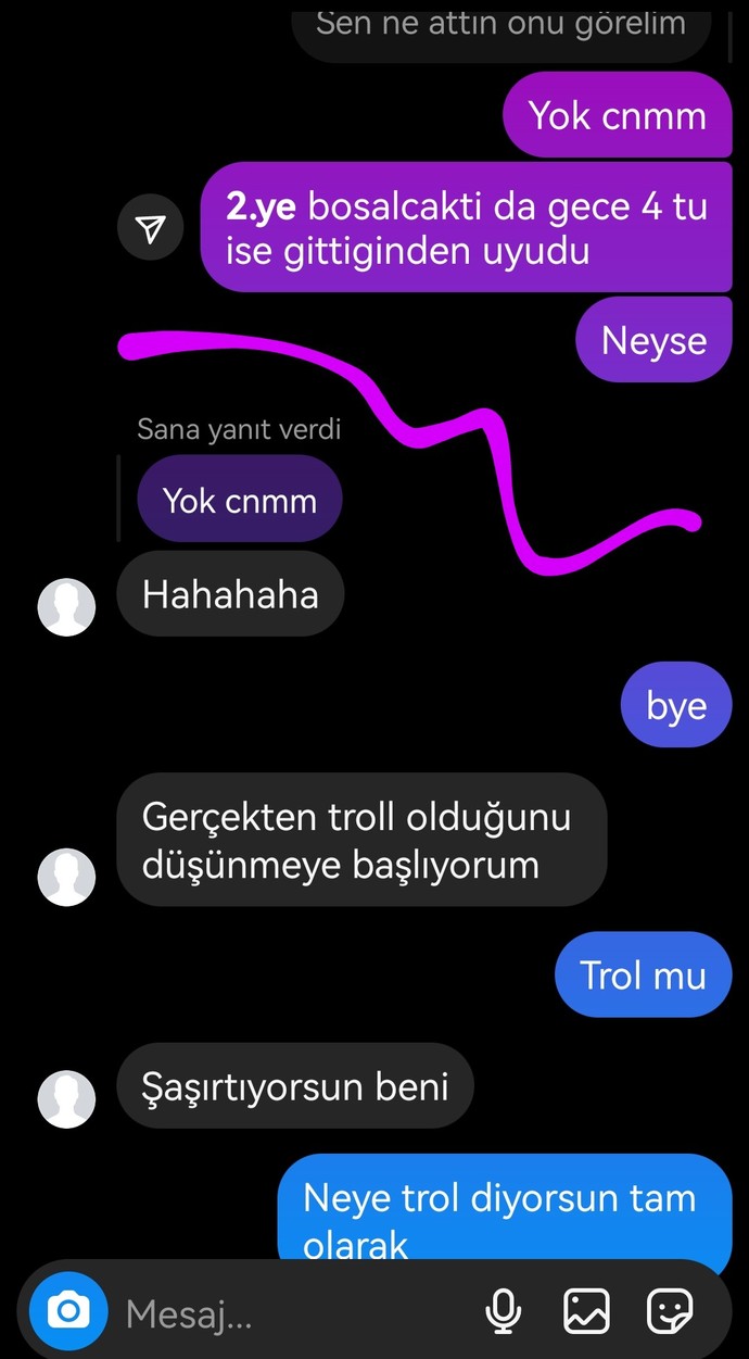 30 yasındaki adamı aylar önce boşalttım beni umursamadı, bencil gibi 3 ay sonra yazdı engelini kaldırmıştım bu adam şaka mıı?