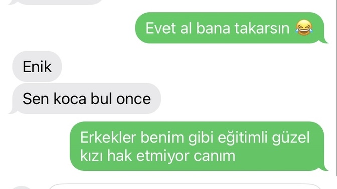 Annem bana evde mi kaldın demek istemiş?