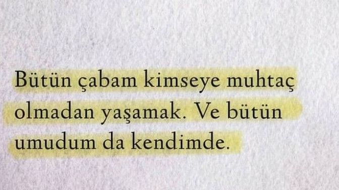 Umut etmek güzeldir, sizin hangi konularda neye dair umudunuz var?