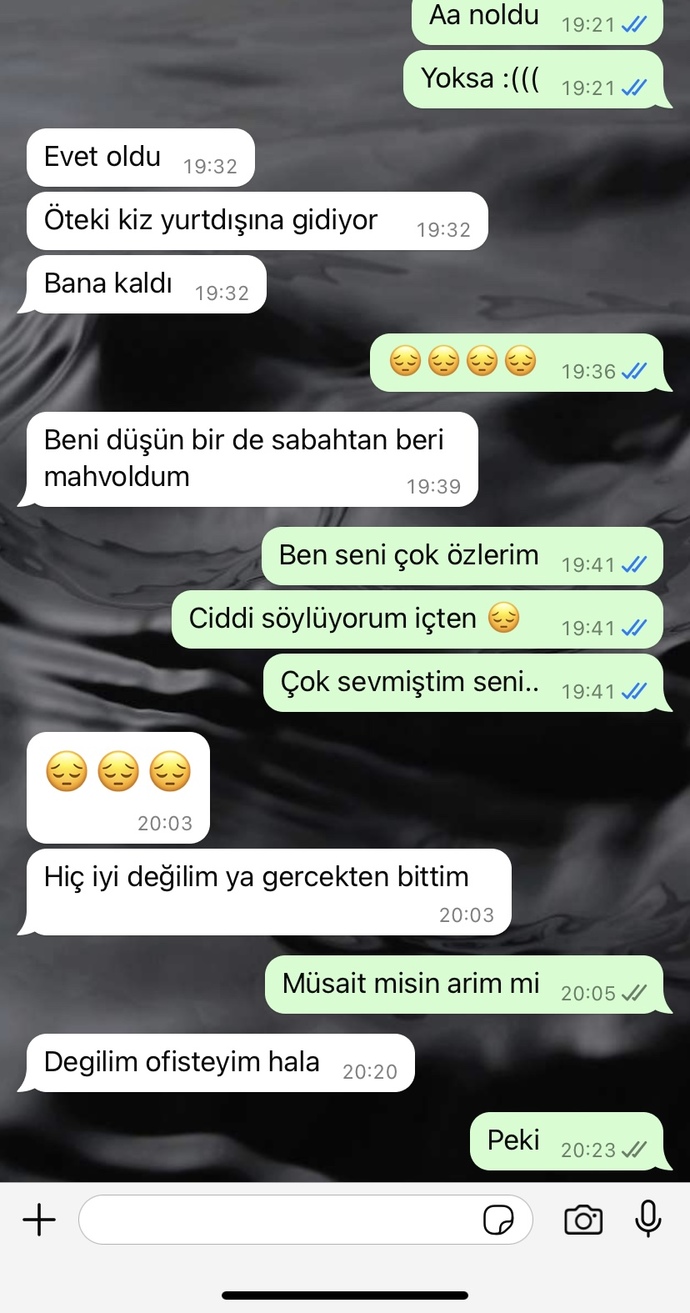 Bana karşı soğuk mu sizce?