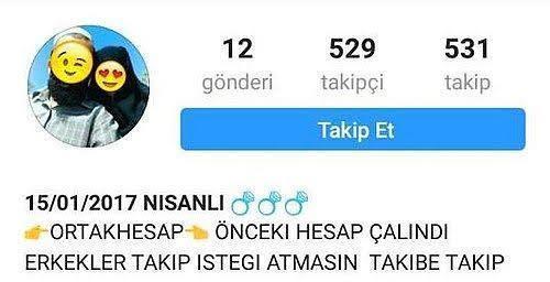 Sevgilinizle beraber ortak sosyal medya hesabı açar mısınız?
