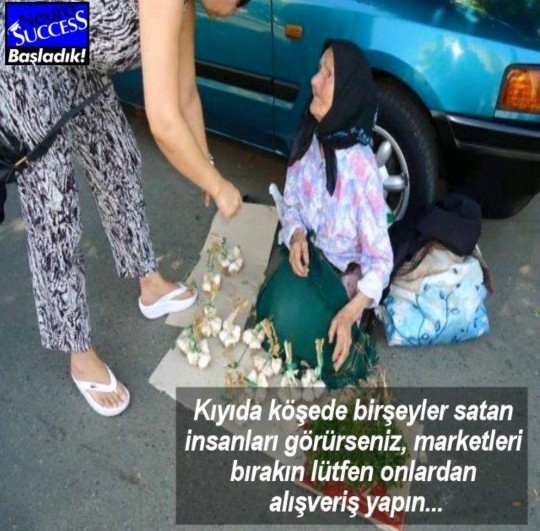 Kendi çabaları ile bir şey ler satanlardan alışveriş yapar mısınız?