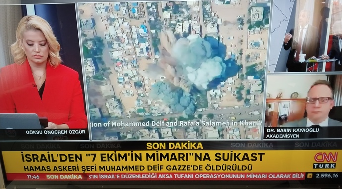Muhammed DEİF Gazzede öldürüldü biliyor musunuz?