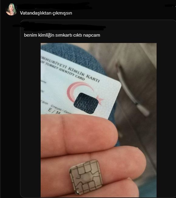 Kimliğimin sim kartı çıkınca vatandaşlıktan çıkmış olur muyum?