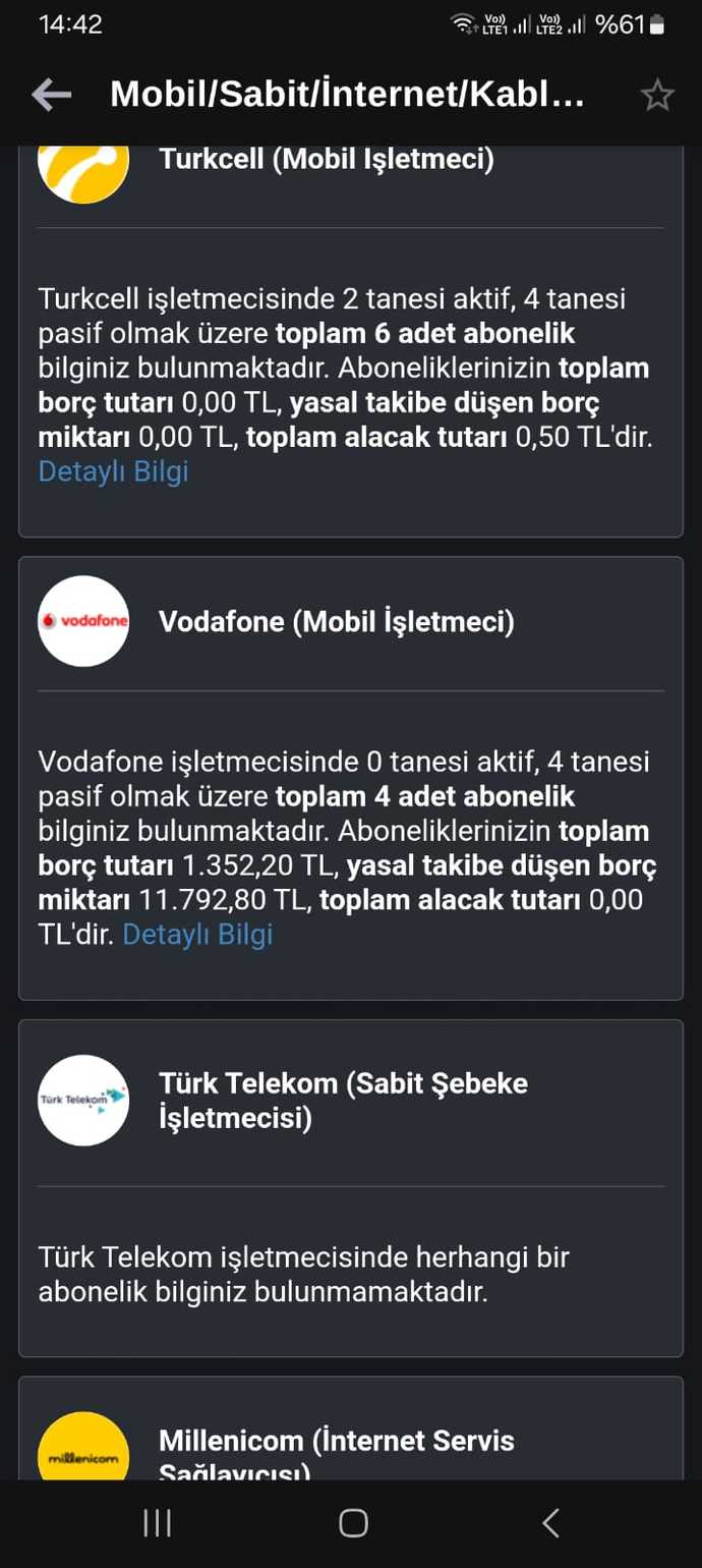 Vodafoneda haberim olmadan 4 numaraa açılmış?