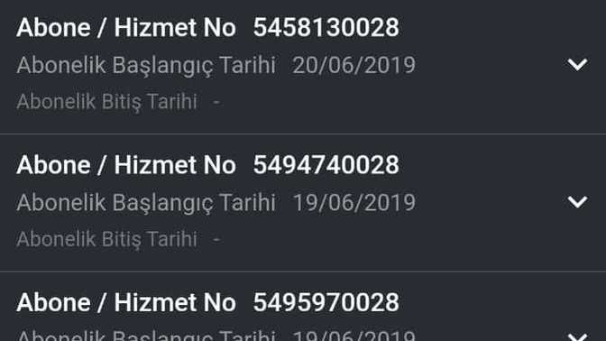 Vodafoneda haberim olmadan 4 numaraa açılmış?