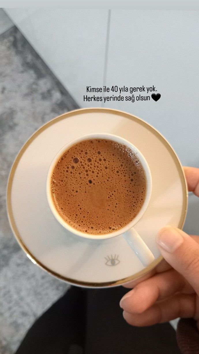 Her gün muhakak yaparım, yerim, içerim dediğin o şey ne?