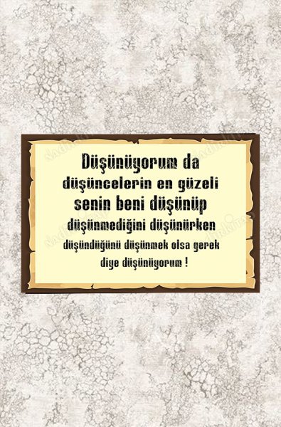 Düşünmemeye de ihtiyaç var mı?