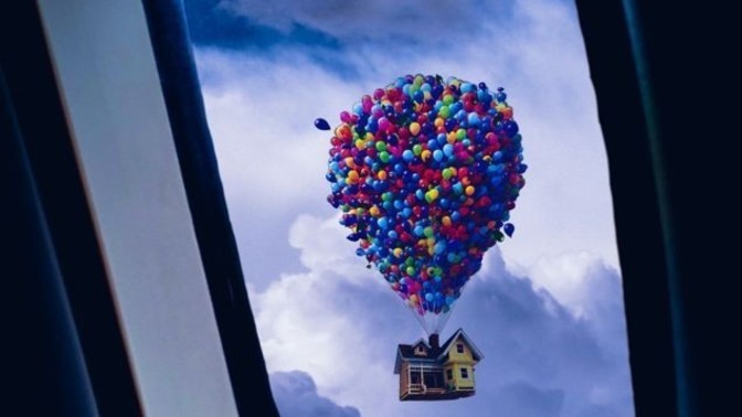 Eviniz balonlarla gökyüzüne uçsa nereye gitmek isterdiniz?