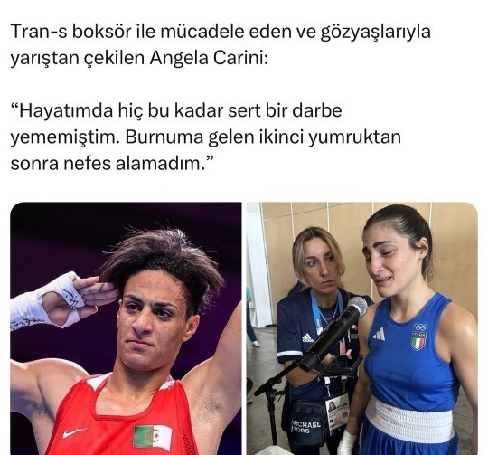 Trans kadın boksör olimpiyatta yer almalı mı?