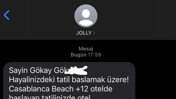 Son gelen mesajınız neydi?