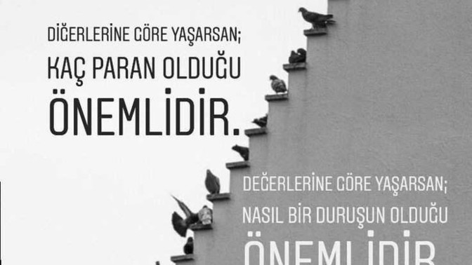 Hayatın bakış açısı neyi önem verirsin?
