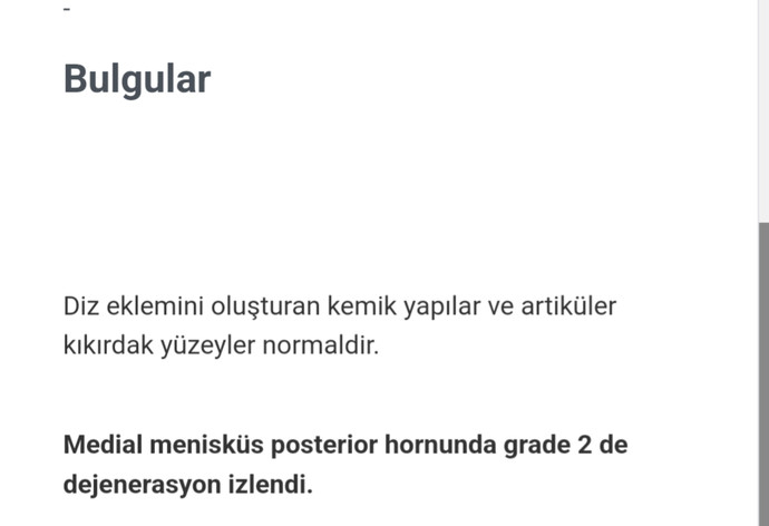 Mr raporu anlayan yorumlayabilir mi?